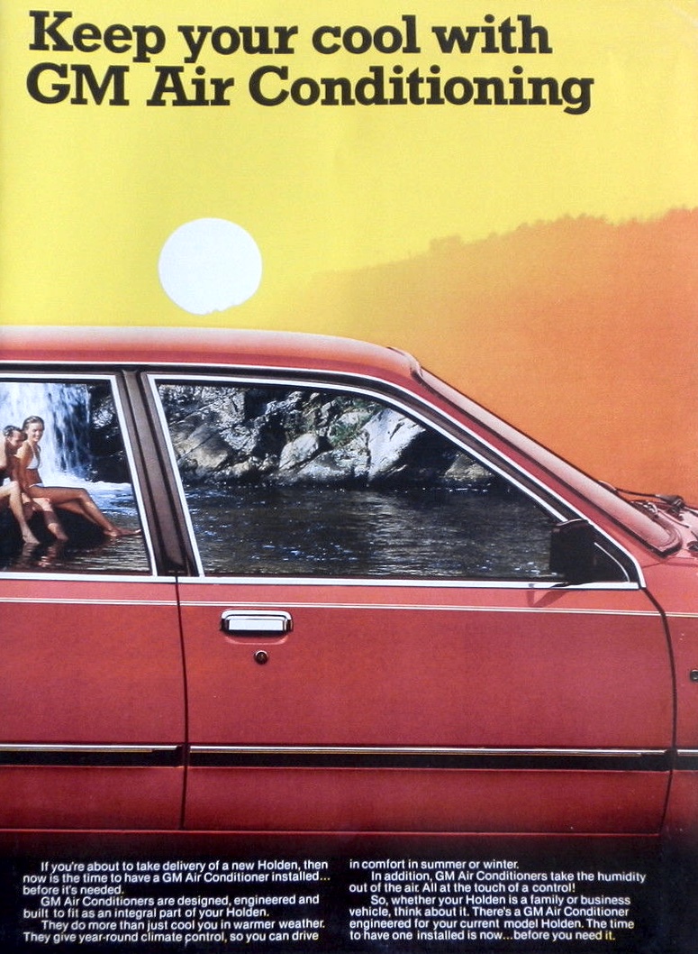 1980 Holden Air-Conditioning Brochure